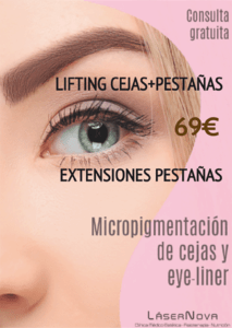 Lifting pestañas y cejas